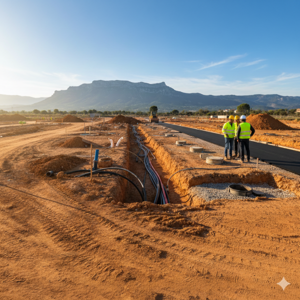 Travaux de VRD pour lotissements et zones artisanales à Aubagne, Gémenos et Marseille : des réseaux fiables et conformes aux normes