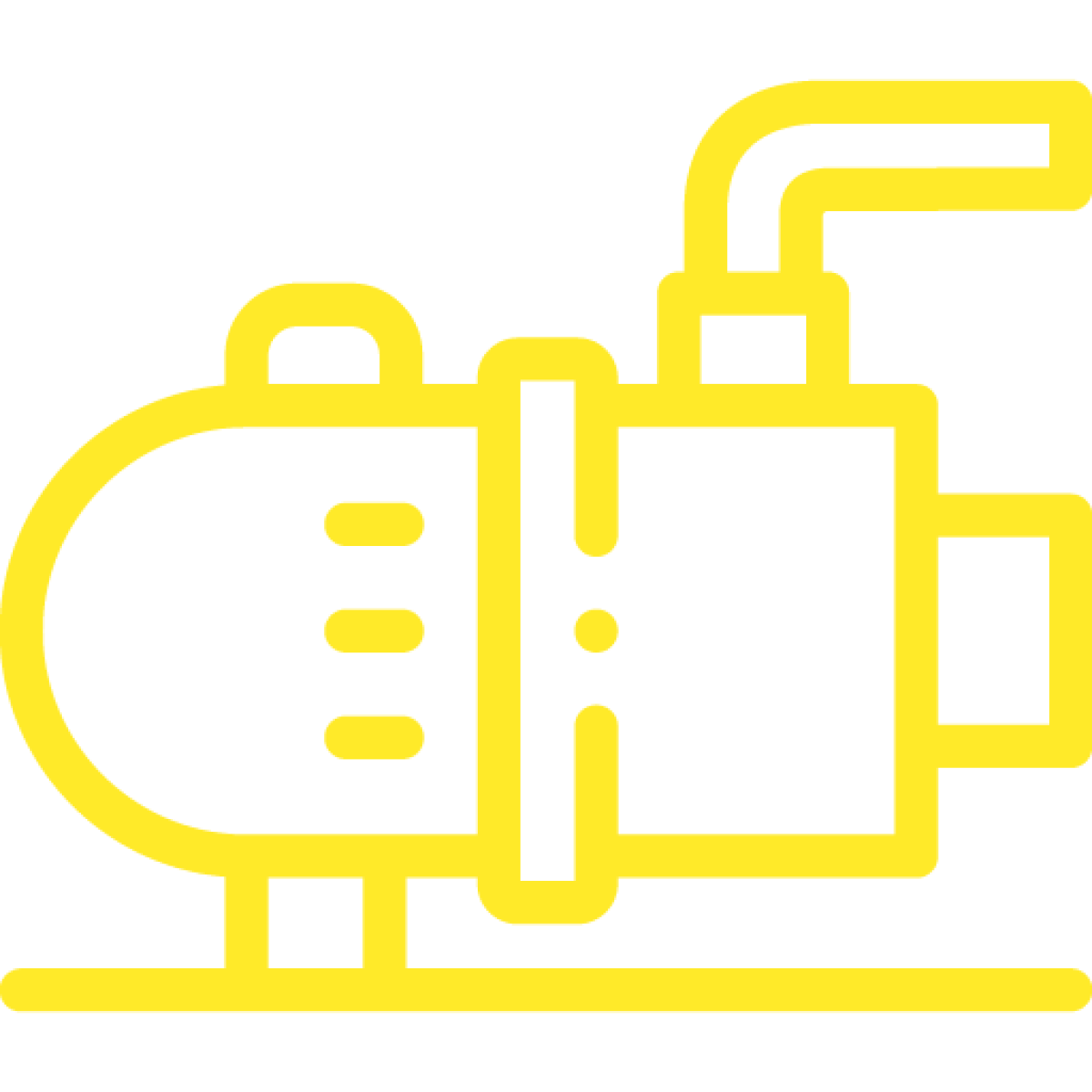 Pompe de relevage et réseau pluvial